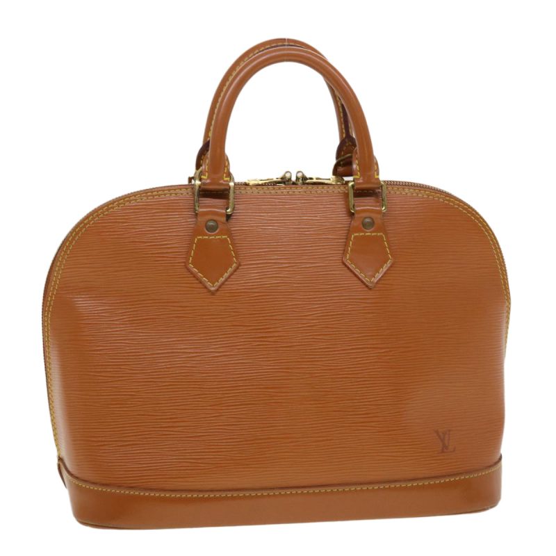 LOUIS VUITTON Epi Alma Hand Bag Brown mocha M5214D  42542 - Logoexplore