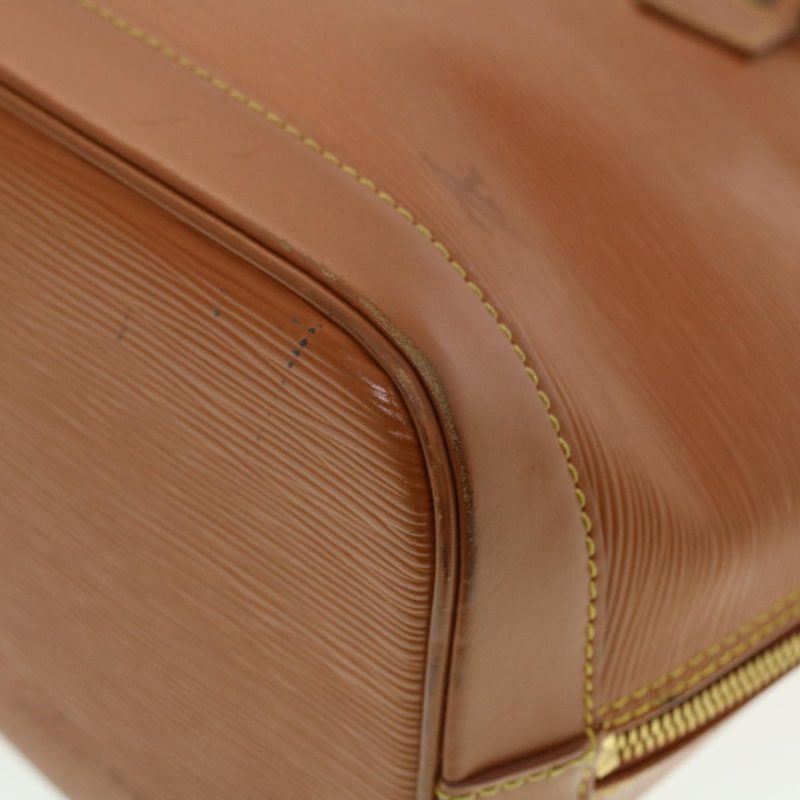 LOUIS VUITTON Epi Alma Hand Bag Brown mocha M5214D  42542 - Logoexplore - Image 10