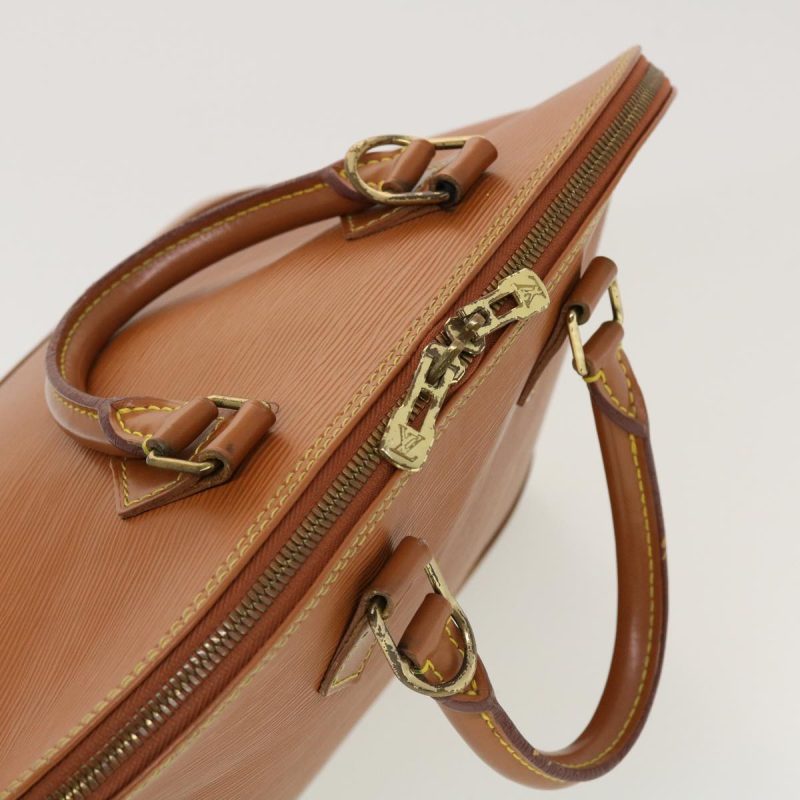 LOUIS VUITTON Epi Alma Hand Bag Brown mocha M5214D  42542 - Logoexplore - Image 6