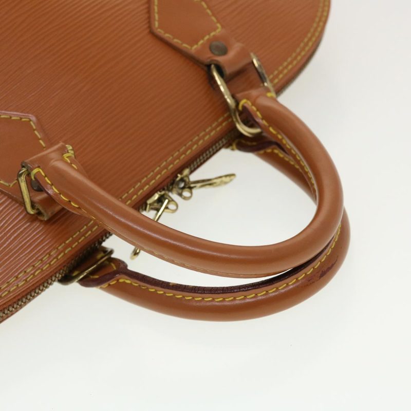 LOUIS VUITTON Epi Alma Hand Bag Brown mocha M5214D  42542 - Logoexplore - Image 7