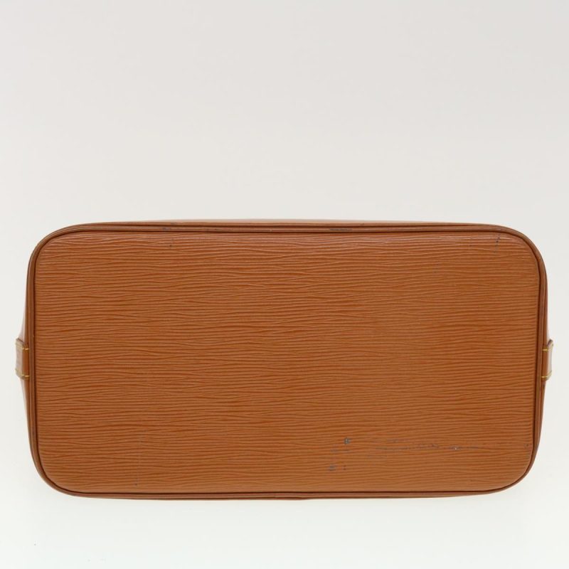 LOUIS VUITTON Epi Alma Hand Bag Brown mocha M5214D  42542 - Logoexplore - Image 9