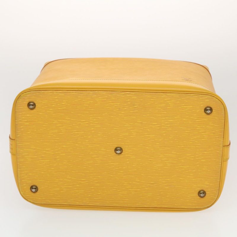 LOUIS VUITTON Epi Cruiser Bag 40 Boston Bag SPO Yellow 42905 - Logoexplore - Image 6