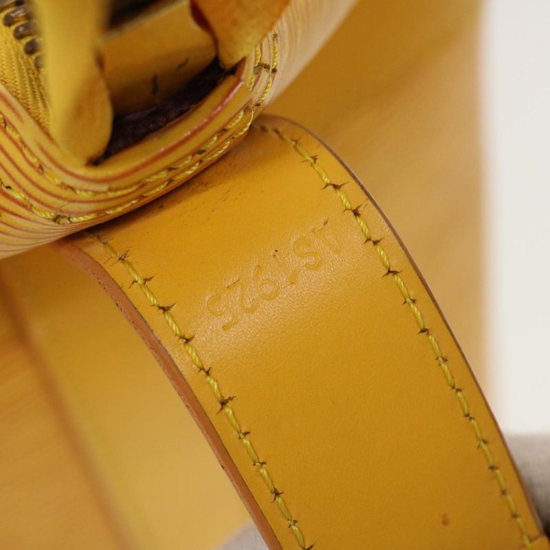 LOUIS VUITTON Epi Cruiser Bag 40 Boston Bag SPO Yellow 42905 - Logoexplore - Image 10