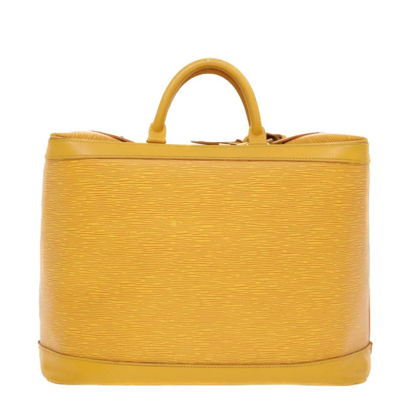 LOUIS VUITTON Epi Cruiser Bag 40 Boston Bag SPO Yellow 42905 - Logoexplore - Image 3