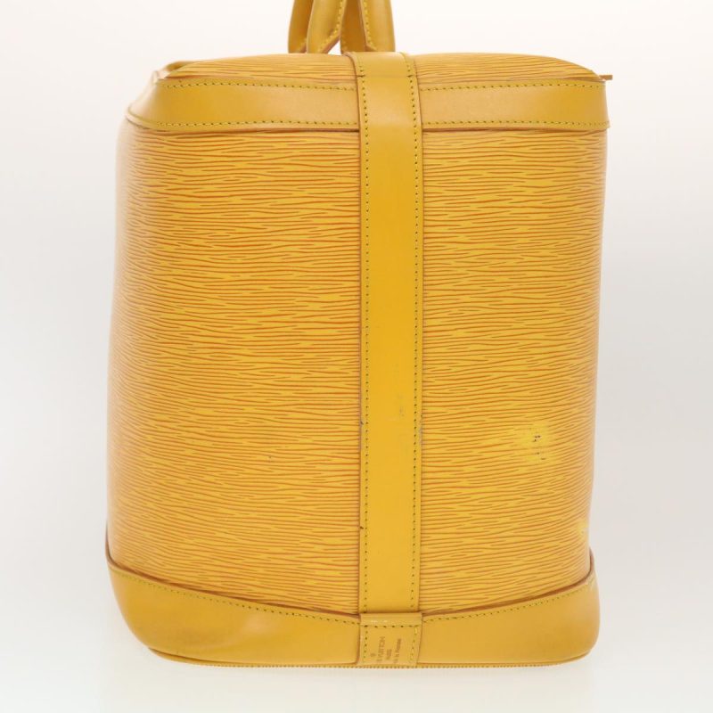 LOUIS VUITTON Epi Cruiser Bag 40 Boston Bag SPO Yellow 42905 - Logoexplore - Image 4