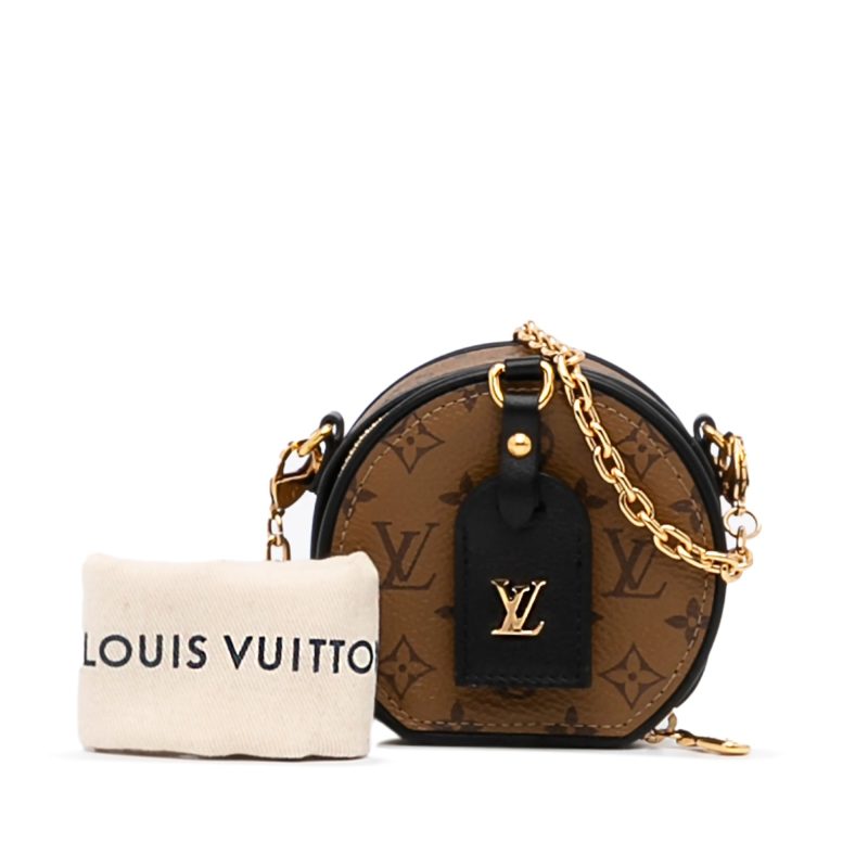 Louis Vuitton Boite Chapeau Mini Monogram Reverse Canvas - Logoexplore