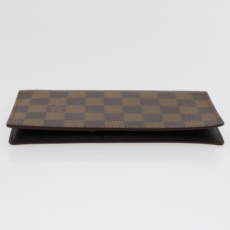 LOUIS VUITTON Damier Ebene Porte Valeurs Cartes Credit Billfold N61823 LV 43343 - Logoexplore - Image 5