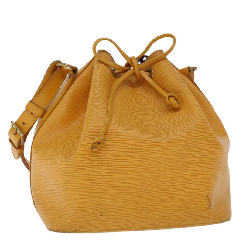 LOUIS VUITTON Epi Petit Noe Shoulder Bag Tassili Yellow M44109 LV  43407 - Logoexplore