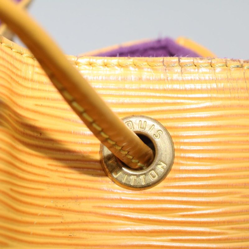 LOUIS VUITTON Epi Petit Noe Shoulder Bag Tassili Yellow M44109 LV  43407 - Logoexplore - Image 10