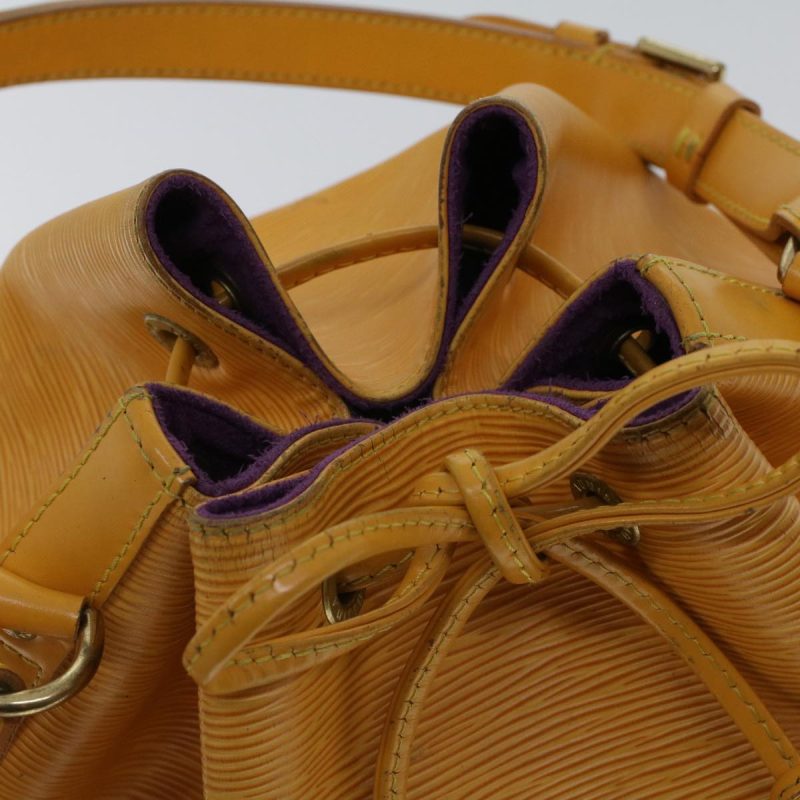 LOUIS VUITTON Epi Petit Noe Shoulder Bag Tassili Yellow M44109 LV  43407 - Logoexplore - Image 6