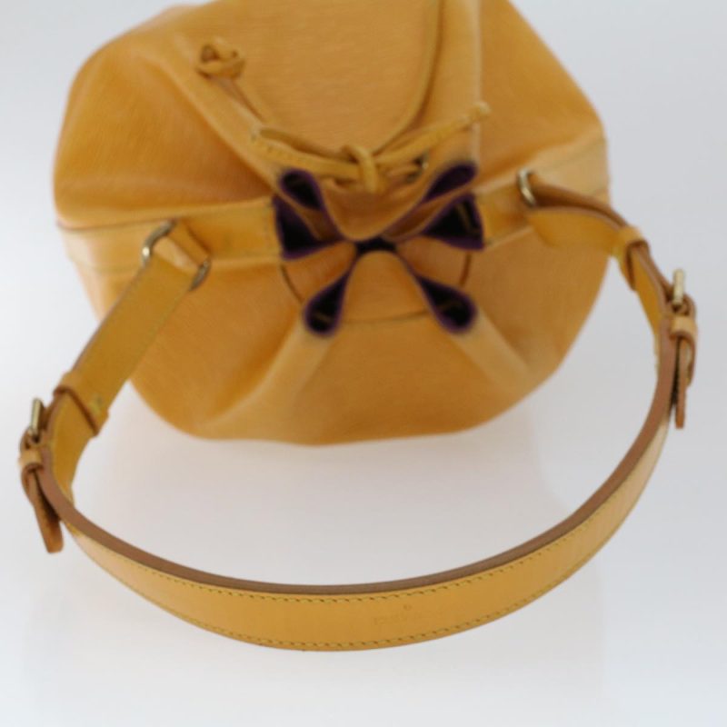 LOUIS VUITTON Epi Petit Noe Shoulder Bag Tassili Yellow M44109 LV  43407 - Logoexplore - Image 7