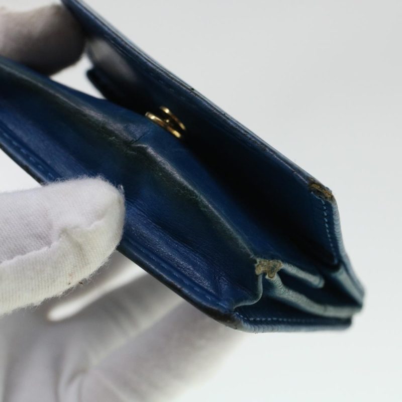 LOUIS VUITTON Epi Porte Monnaie Boite Coin Purse Blue M63695 LV  43541 - Logoexplore - Image 8
