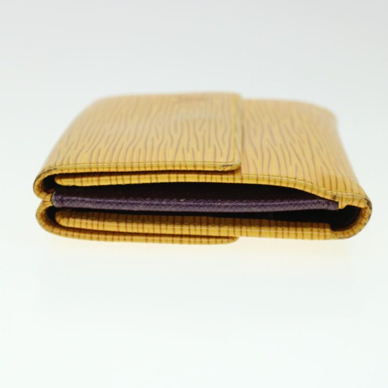 LOUIS VUITTON Epi Porte Monnaie Bier Cartes Crdit Wallet Yellow M63489 LV 43579 - Logoexplore - Image 3