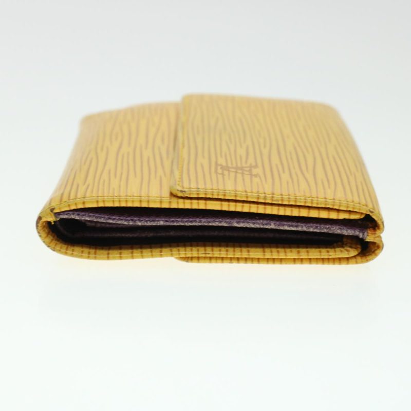 LOUIS VUITTON Epi Porte Monnaie Bier Cartes Crdit Wallet Yellow M63489 LV 43579 - Logoexplore - Image 4