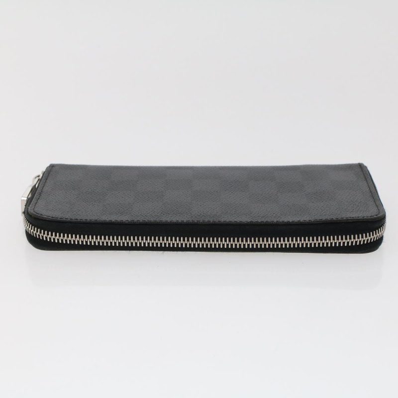 LOUIS VUITTON Damier Graphite Zippy Wallet Vertical N63095 LV  43787 - Logoexplore - Image 5