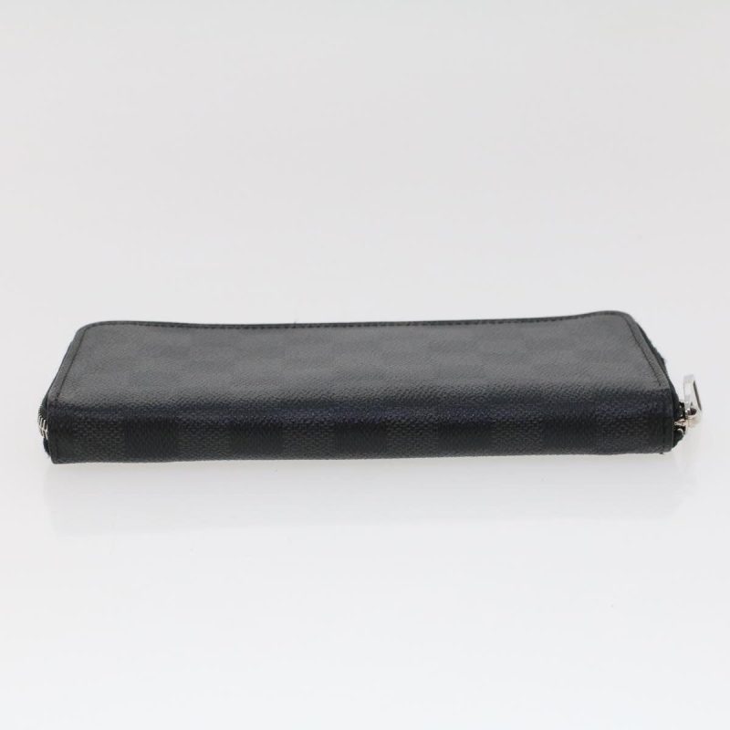 LOUIS VUITTON Damier Graphite Zippy Wallet Vertical N63095 LV  43787 - Logoexplore - Image 6
