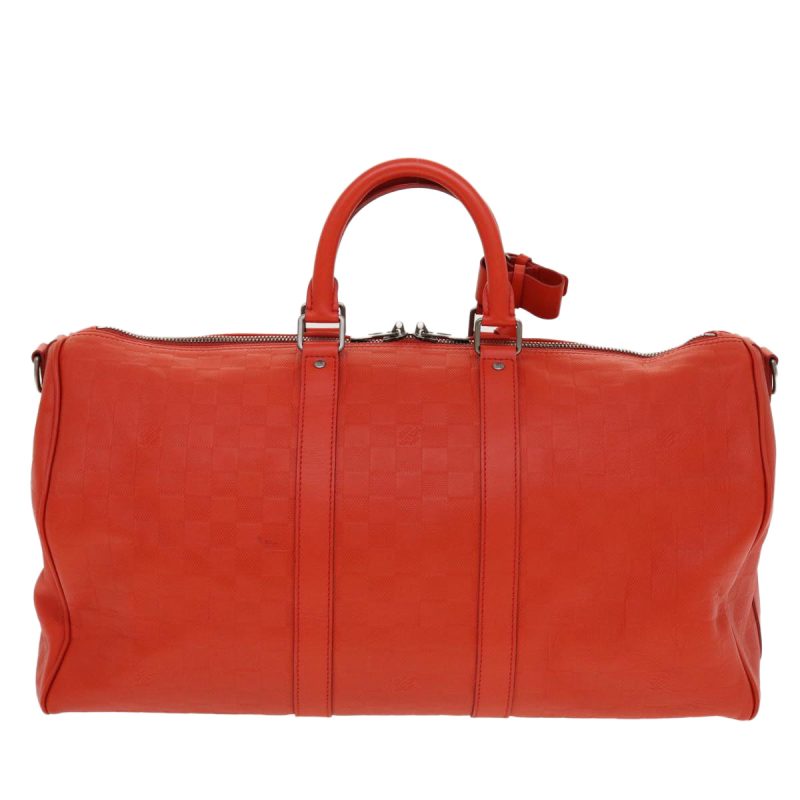LOUIS VUITTON Damier Infini Keepall Bandouliere 45 Bag Fusion N41142 Auth 43817A - Logoexplore - Image 2