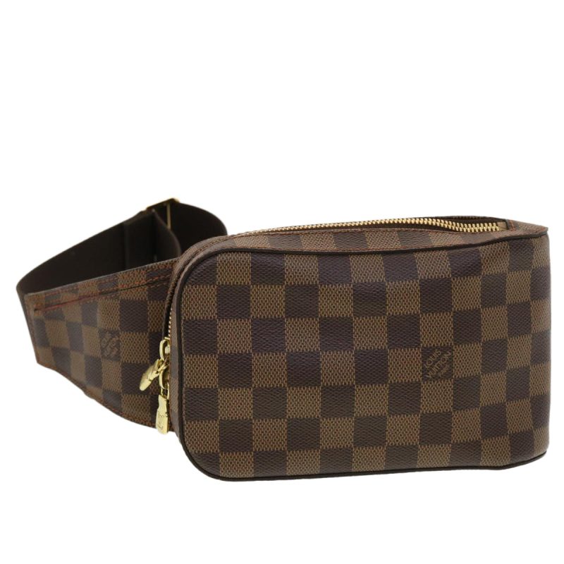 LOUIS VUITTON Damier Ebene Geronimos Shoulder Bag N51994 LV  43851A - Logoexplore
