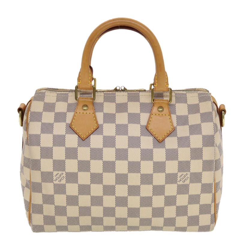 LOUIS VUITTON Damier Azur Speedy Bandouliere 25 Hand Bag N41000 43997 - Logoexplore - Image 2