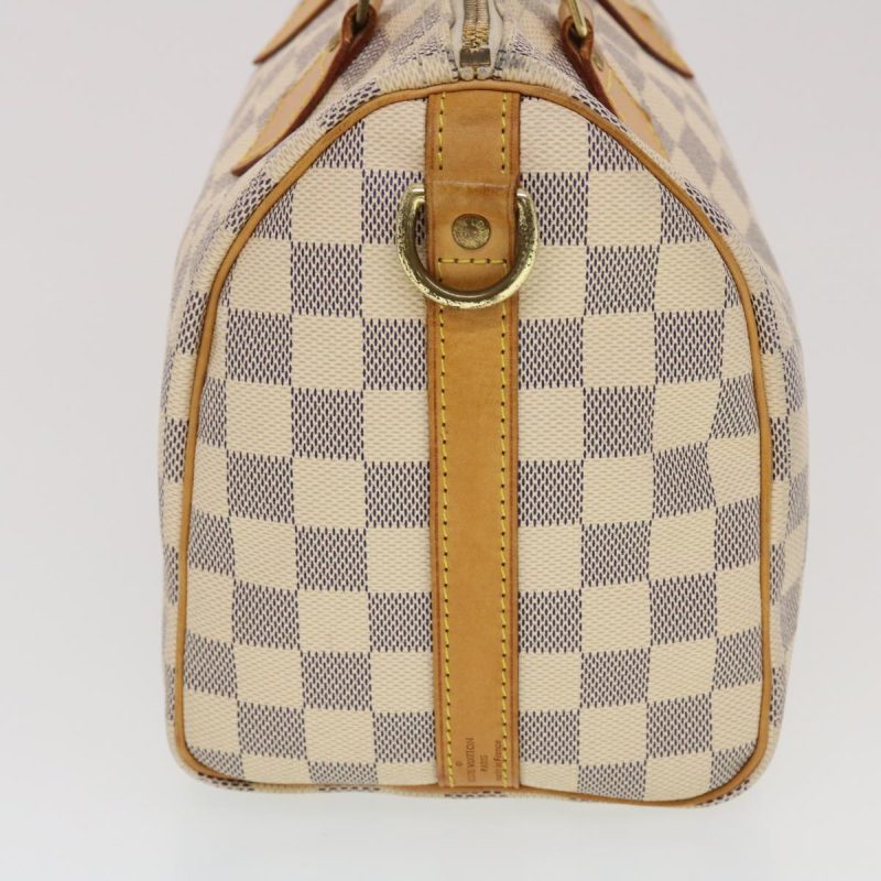 LOUIS VUITTON Damier Azur Speedy Bandouliere 25 Hand Bag N41000 43997 - Logoexplore - Image 3