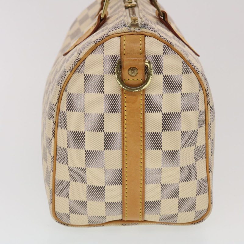 LOUIS VUITTON Damier Azur Speedy Bandouliere 25 Hand Bag N41000 43997 - Logoexplore - Image 4