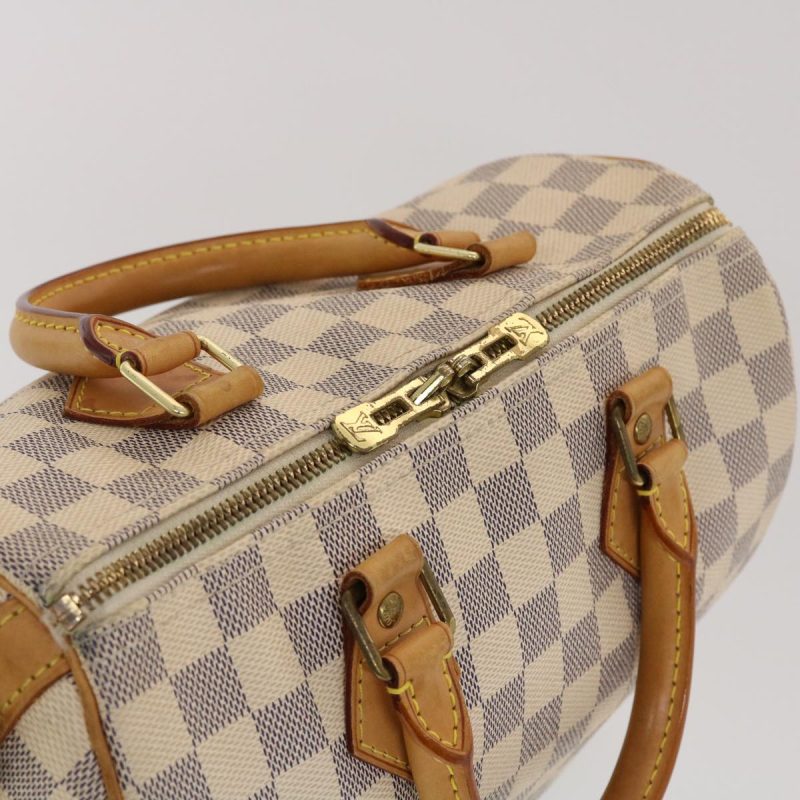 LOUIS VUITTON Damier Azur Speedy Bandouliere 25 Hand Bag N41000 43997 - Logoexplore - Image 6
