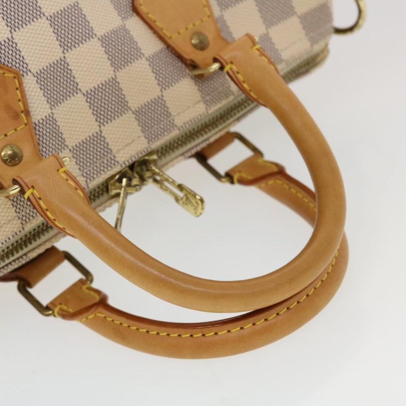 LOUIS VUITTON Damier Azur Speedy Bandouliere 25 Hand Bag N41000 43997 - Logoexplore - Image 7