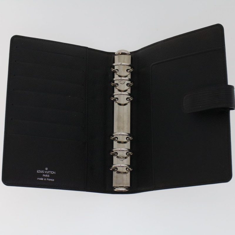 LOUIS VUITTON Epi Electric Agenda MM Day Planner Cover Noir R2004N 44008 - Logoexplore - Image 7