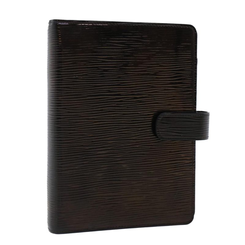 LOUIS VUITTON Epi Electric Agenda MM Day Planner Cover Noir R2004N 44008 - Logoexplore