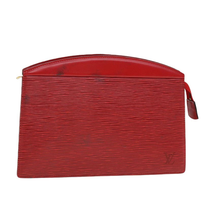 LOUIS VUITTON Epi Trousse Crete Clutch Bag Red M48407 LV  44301 - Logoexplore