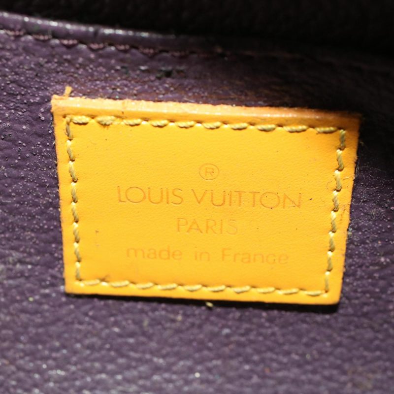 LOUIS VUITTON Epi Dauphine PM Pouch Yellow M48449 LV  44415 - Logoexplore - Image 9