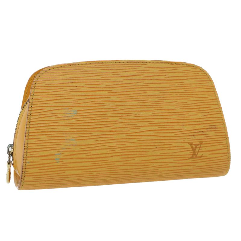 LOUIS VUITTON Epi Dauphine PM Pouch Yellow M48449 LV  44415 - Logoexplore
