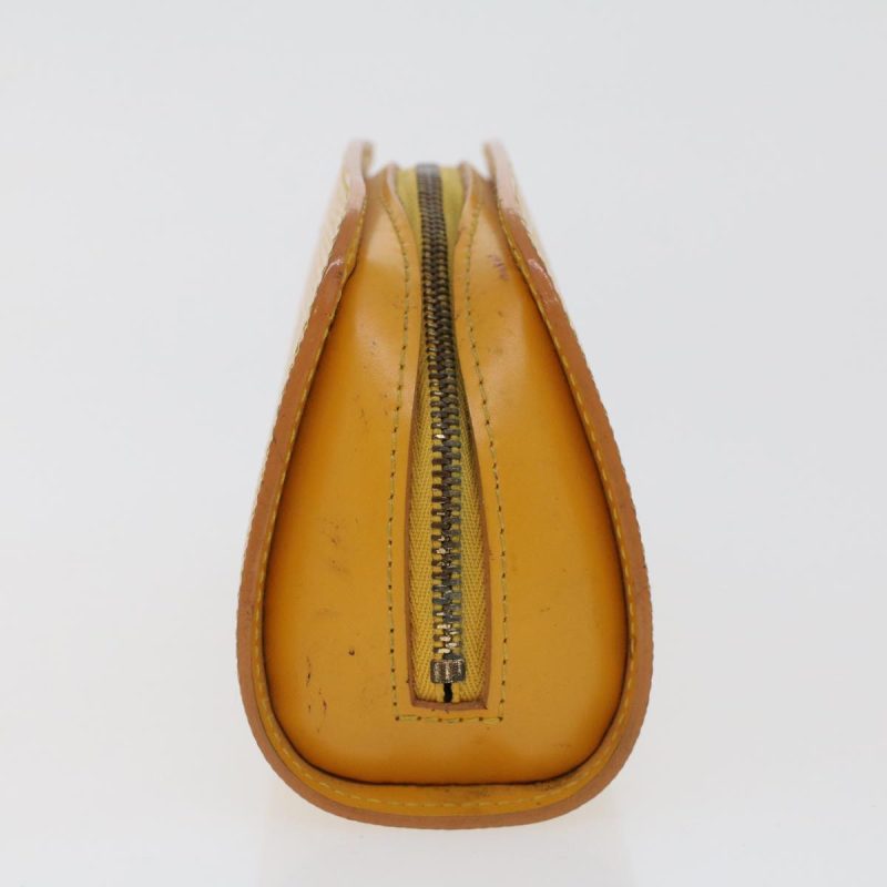 LOUIS VUITTON Epi Dauphine PM Pouch Yellow M48449 LV  44415 - Logoexplore - Image 4