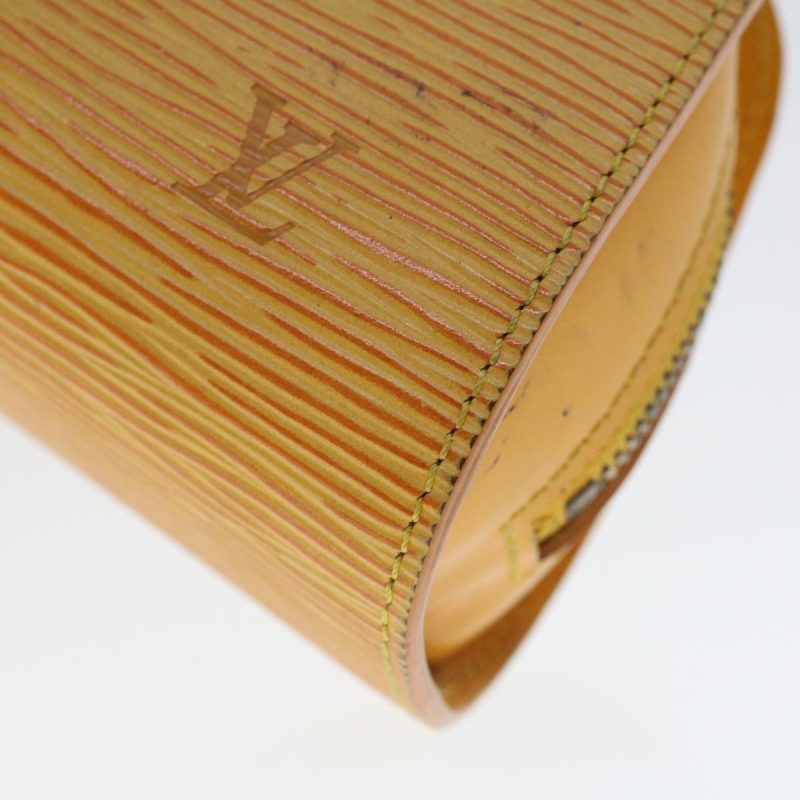 LOUIS VUITTON Epi Dauphine PM Pouch Yellow M48449 LV  44415 - Logoexplore - Image 7
