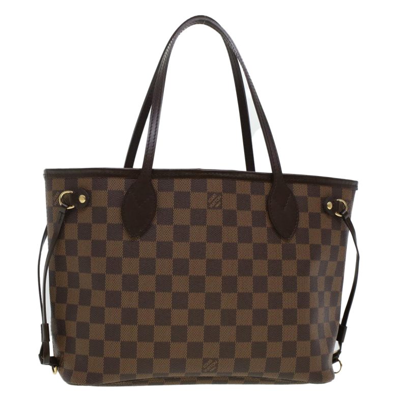 LOUIS VUITTON Damier Ebene Neverfull PM Tote Bag N51109 LV  44698 - Logoexplore