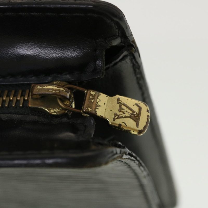 LOUIS VUITTON Epi Pochette Homme Clutch Bag Black M52522 LV  44943 - Logoexplore - Image 9