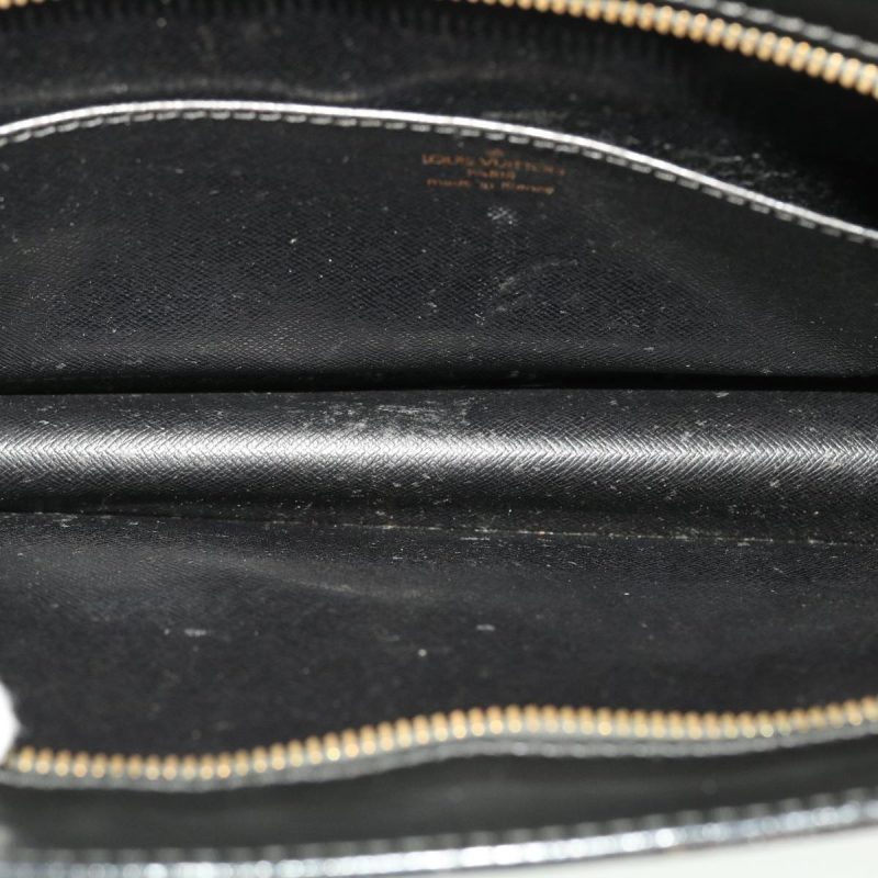 LOUIS VUITTON Epi Pochette Homme Clutch Bag Black M52522 LV  44943 - Logoexplore - Image 10