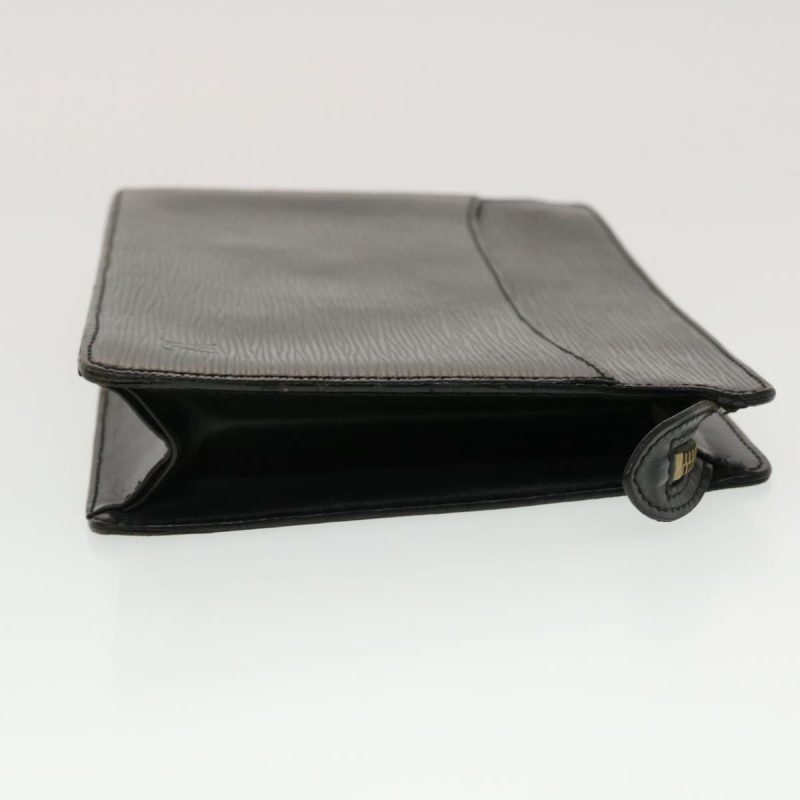 LOUIS VUITTON Epi Pochette Homme Clutch Bag Black M52522 LV  44943 - Logoexplore - Image 3