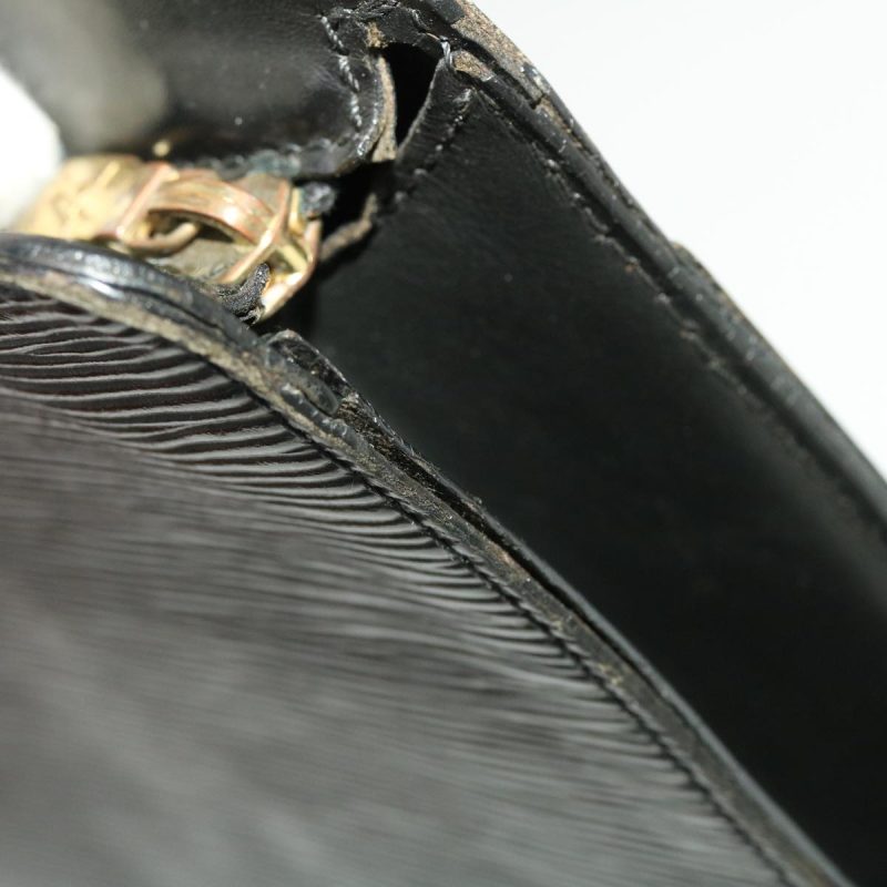 LOUIS VUITTON Epi Pochette Homme Clutch Bag Black M52522 LV  44943 - Logoexplore - Image 5