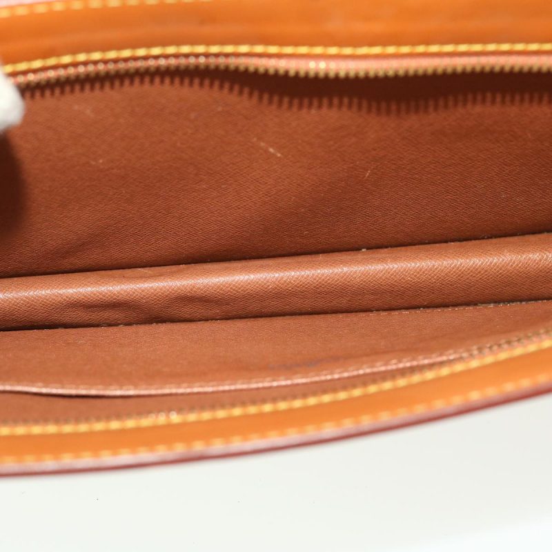 LOUIS VUITTON Epi Pochette Homme Clutch Bag Brown M52528 LV  44944 - Logoexplore - Image 10