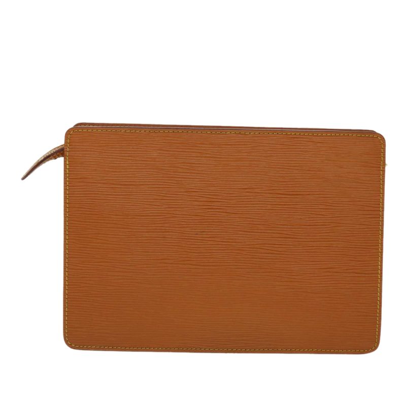LOUIS VUITTON Epi Pochette Homme Clutch Bag Brown M52528 LV  44944 - Logoexplore - Image 2