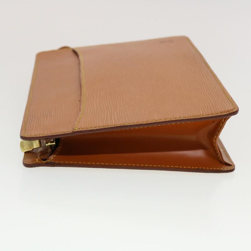 LOUIS VUITTON Epi Pochette Homme Clutch Bag Brown M52528 LV  44944 - Logoexplore - Image 4