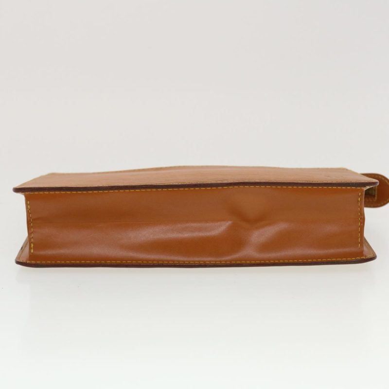 LOUIS VUITTON Epi Pochette Homme Clutch Bag Brown M52528 LV  44944 - Logoexplore - Image 6