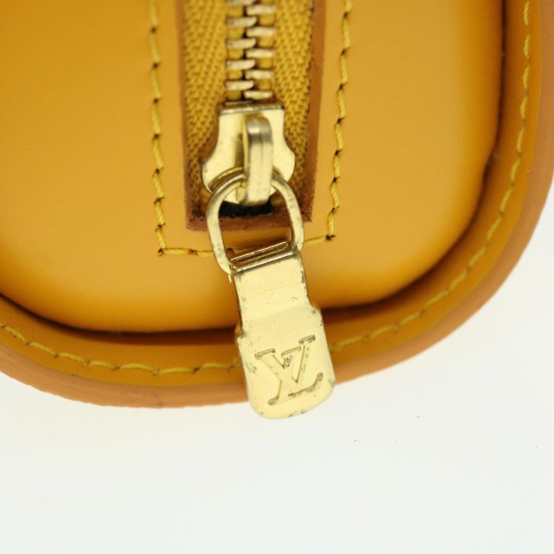 LOUIS VUITTON Epi Dauphine PM Pouch Yellow M48449 LV  44949 - Logoexplore - Image 8