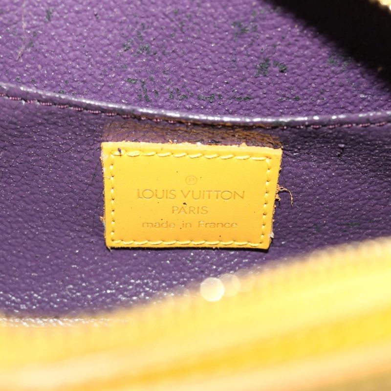 LOUIS VUITTON Epi Dauphine PM Pouch Yellow M48449 LV  44949 - Logoexplore - Image 9