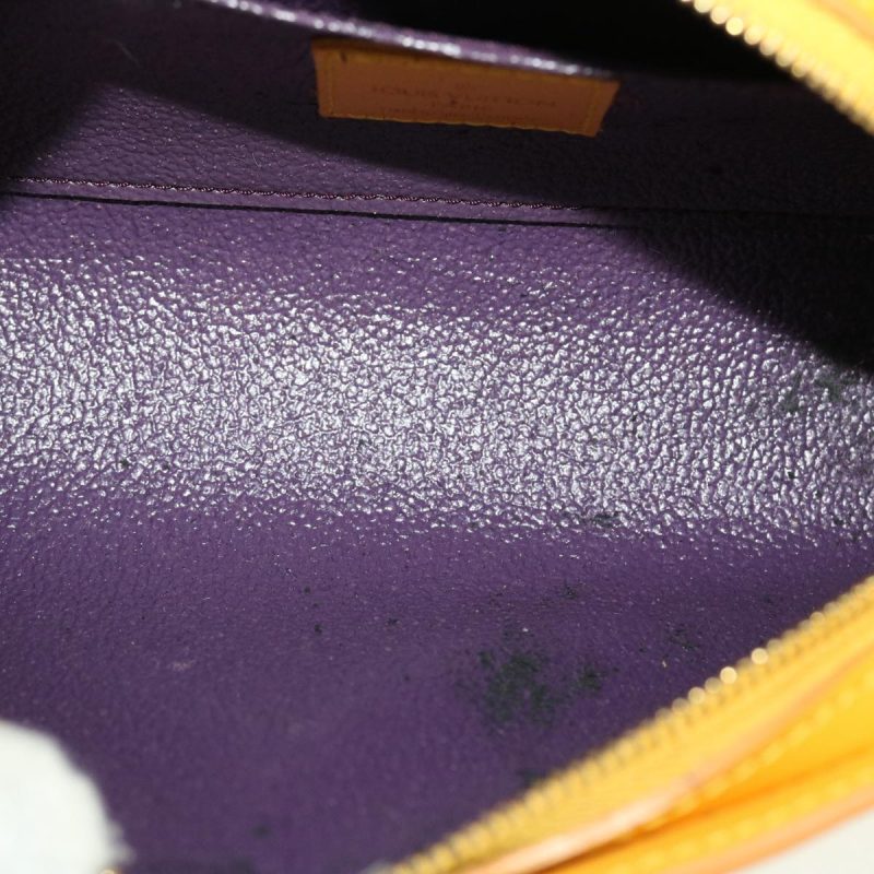 LOUIS VUITTON Epi Dauphine PM Pouch Yellow M48449 LV  44949 - Logoexplore - Image 10