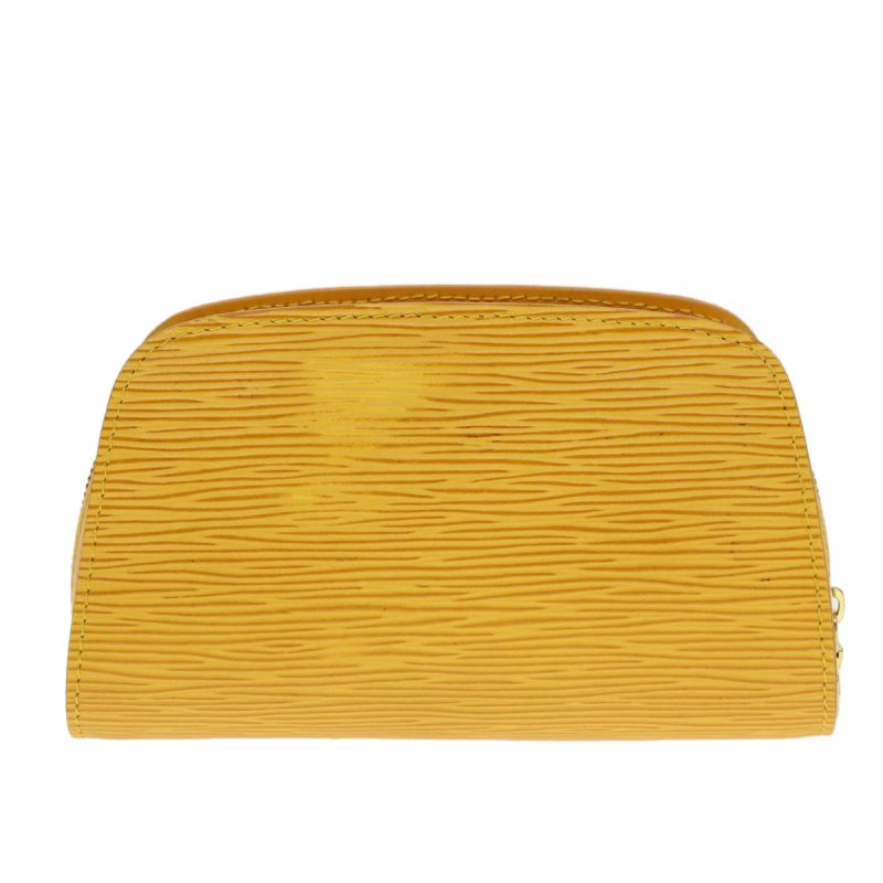 LOUIS VUITTON Epi Dauphine PM Pouch Yellow M48449 LV  44949 - Logoexplore - Image 2