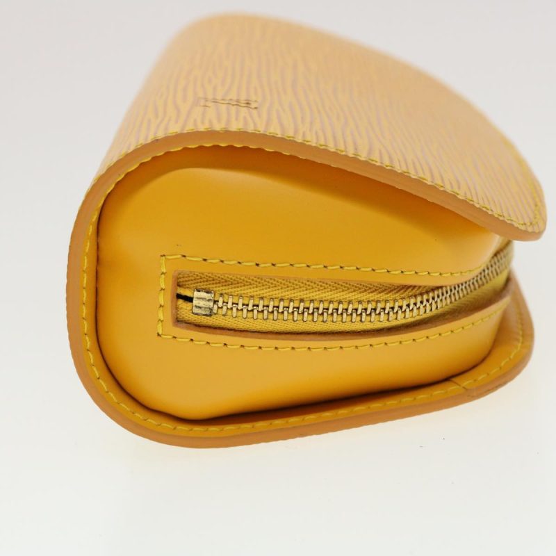 LOUIS VUITTON Epi Dauphine PM Pouch Yellow M48449 LV  44949 - Logoexplore - Image 3