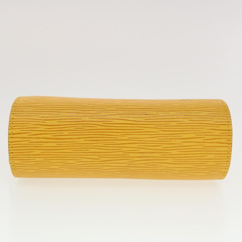 LOUIS VUITTON Epi Dauphine PM Pouch Yellow M48449 LV  44949 - Logoexplore - Image 6