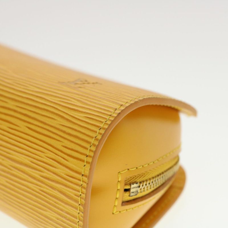LOUIS VUITTON Epi Dauphine PM Pouch Yellow M48449 LV  44949 - Logoexplore - Image 7